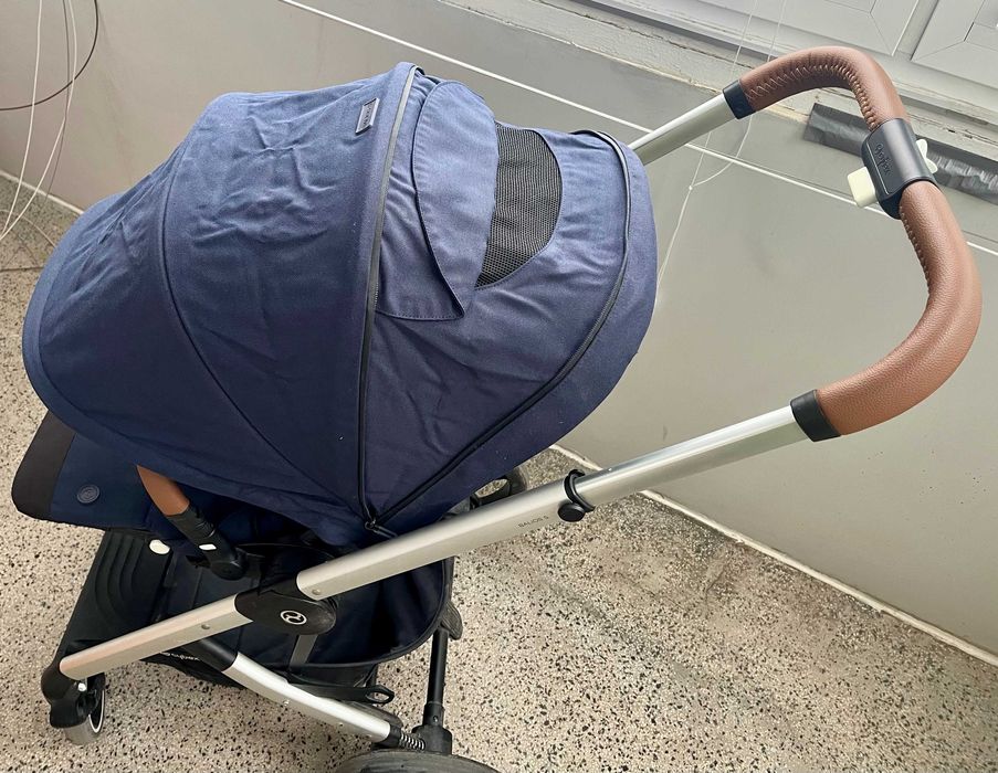 Детска количка Cybex Balios S Lux Ocean Blue + принадлежности