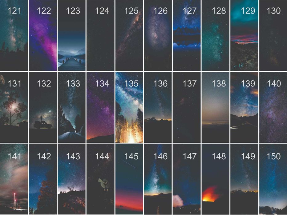 Звездна карта - подарък за бебе, сватба, рожден ден и всеки повод