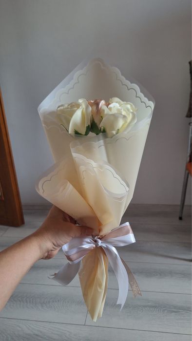 Buchete flori foita sapun