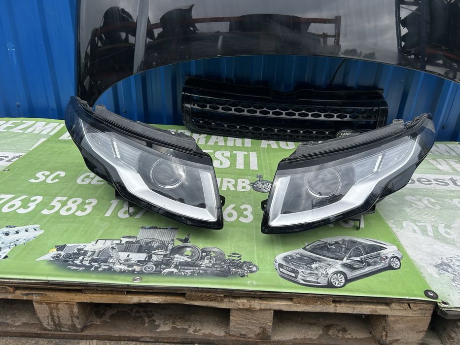Far dreapta cu lupă bec H7 Range Rover Evogue 2016