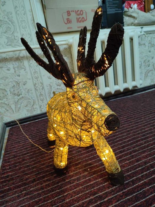 Олень новогодний маленький