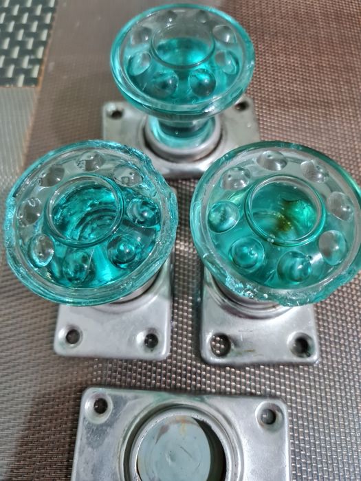 Ручки стеклянные ретро СССР