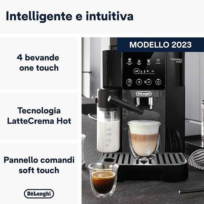 Кафеавтомат Delonghi Magnifica Start (ECAM222.60.BG) с LatteGo