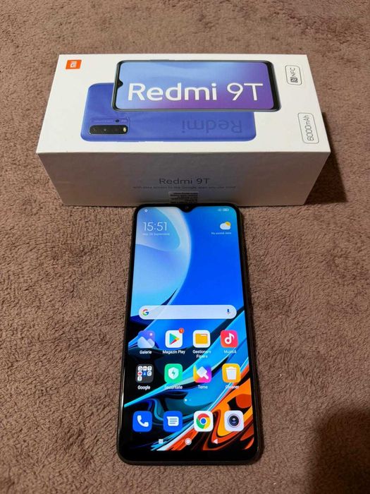 XIAOMI Redmi 9T 5G 64GB, 4GB RAM, Dual SIM Nightfall Black