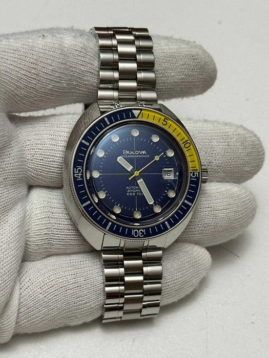 CEAS BULOVA "Devil Diver" - Oceanographer - Automatic - Full Box - NOU