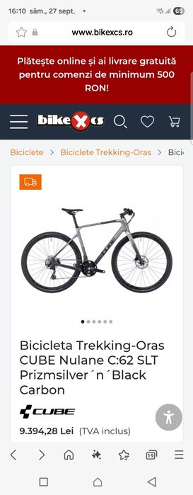 Cube Nulane C62 slt grx 2024 (gravel)