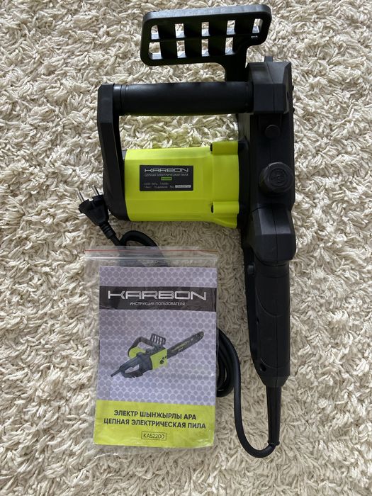 Цепная электрическая пила «CARBON» новая