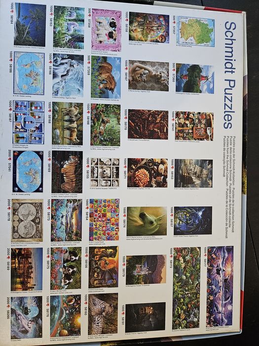 Пъзел  Шмидт от 1000 части