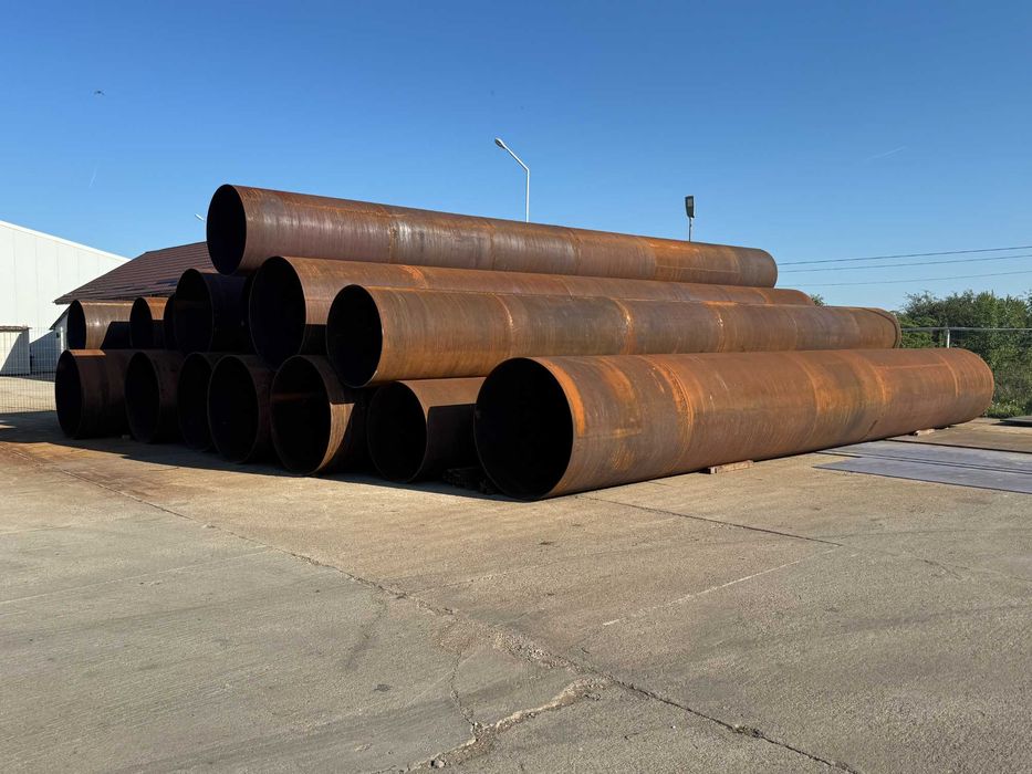 Teava Metalica sudata elicoidal, laminata trasa