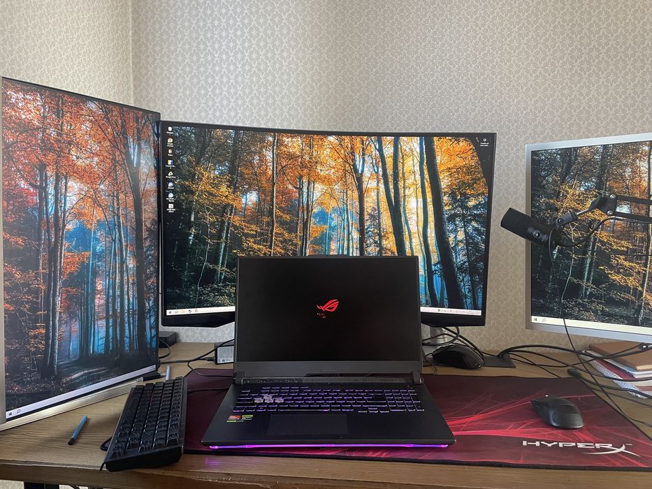 Ноутбук ASUS ROG G17 Ryzen9 7945hx