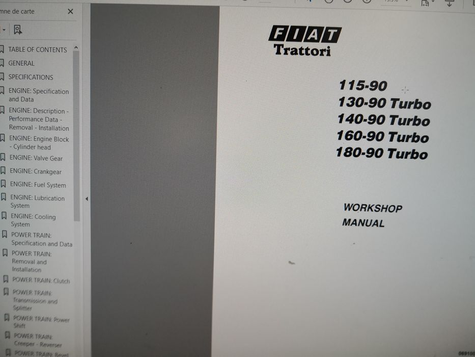 Manual service Fiat 115 130 140 160 180 - 90 Turbo rar