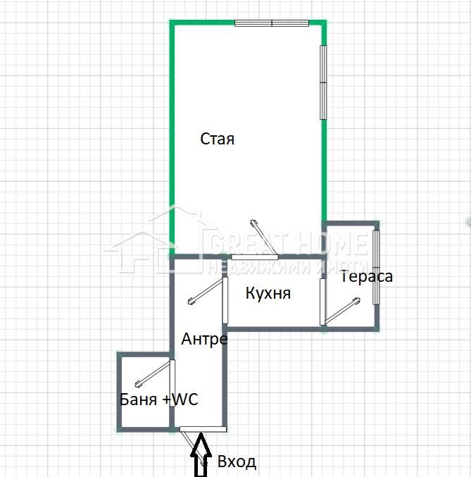 Продава се Двустаен апартамент в Търговище, Боровец - 39 кв.м за 824 €/кв.м - Снимка #5
