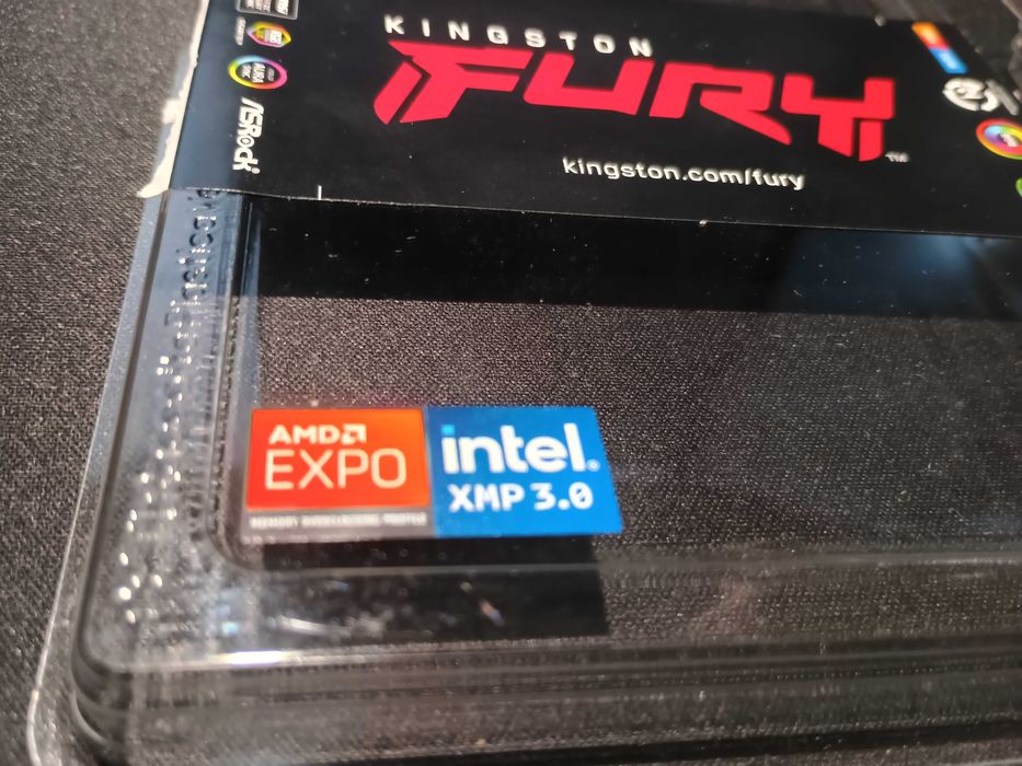 РАМ памет Kingston FURY Beast 32GB (2x16) DDR5 6000MHz CL36 EXPO, XMP