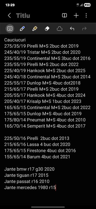 Anvelope noi si second