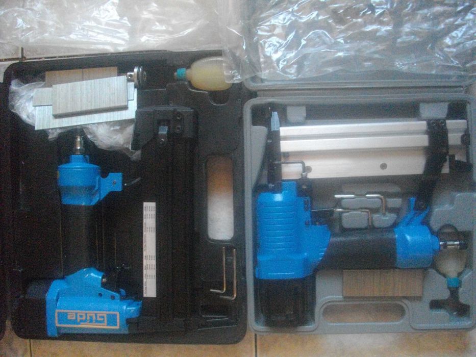 Нов Австрийски Пневматичен Такер  WORKZONE 15-50mm Комбиниран