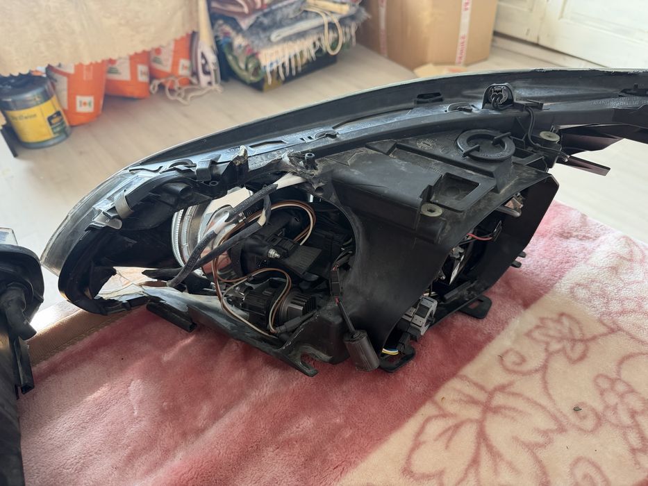 Vand suport filtru de aer si set de faruri e60