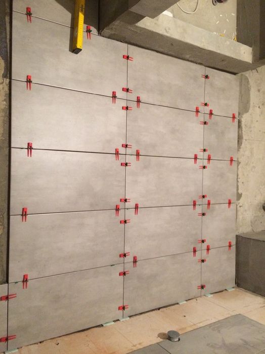 Кафель териш, укладка кафеля