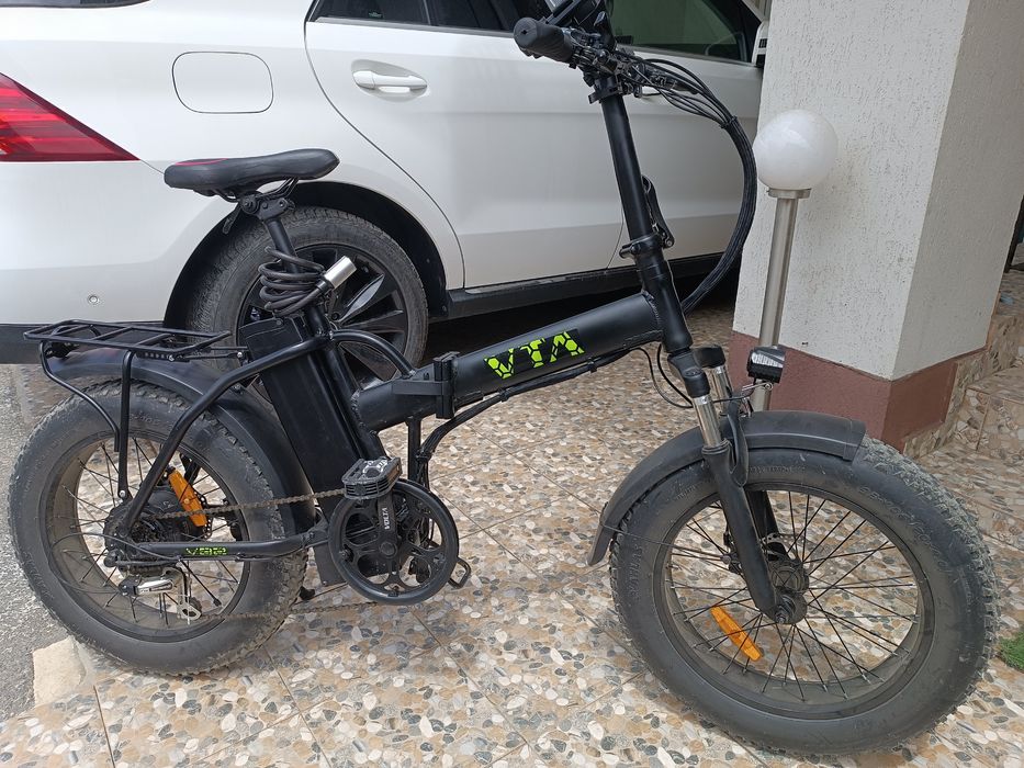 Vând Bicicleta Electrica Voltarom VTA,VB2,Fat Bike pliabila baterie litium ion 48v,10A,Încărcător ventilat
