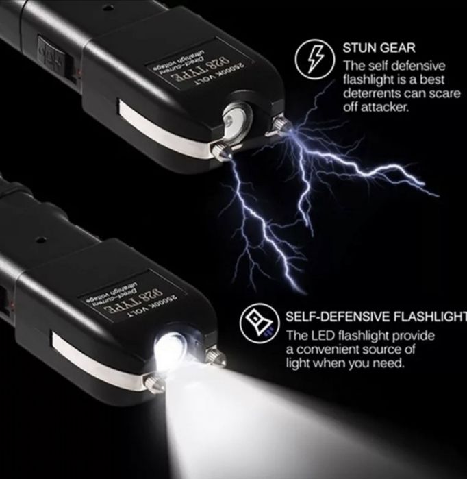 Мощен електрошок 928 TYPE с фенер