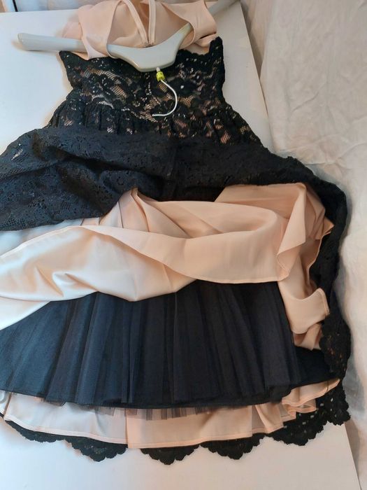 Rochie/rochita eleganta cu dantela XARA,marime XS/S=36