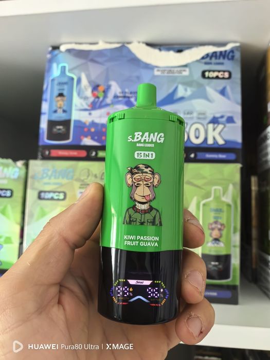 Vape 450.000 Puffs 15 Arome Reincarcabil +Nivel Gheata