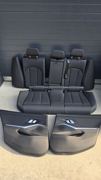 Interior bmw seria 3 G21 breck negru sport cu incalzire