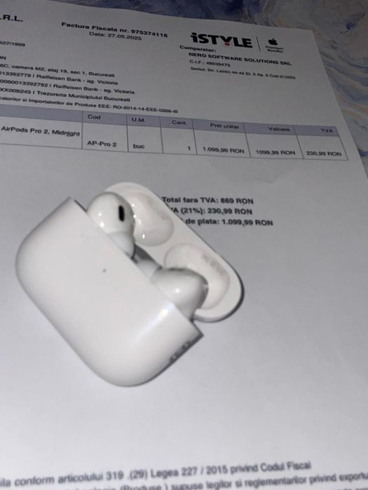 AirPods pro 2 + factura