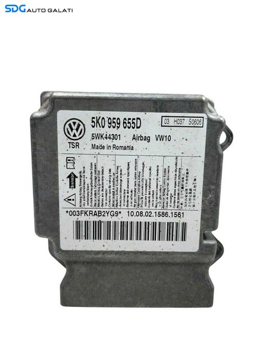 Unitate Modul Calculator Control Airbag Skoda Yeti 2010 - 2013 Cod 5K0959655D [LR1083]