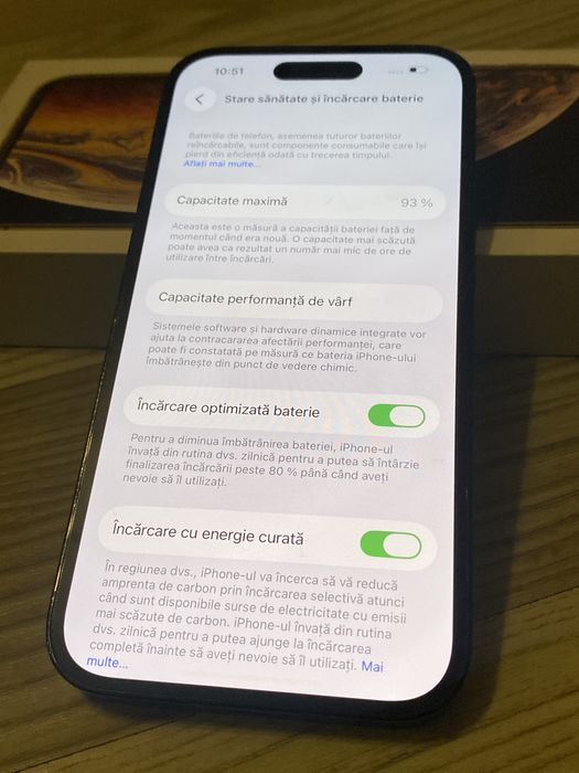 iPhone 14 PRO , 93 % Bateria