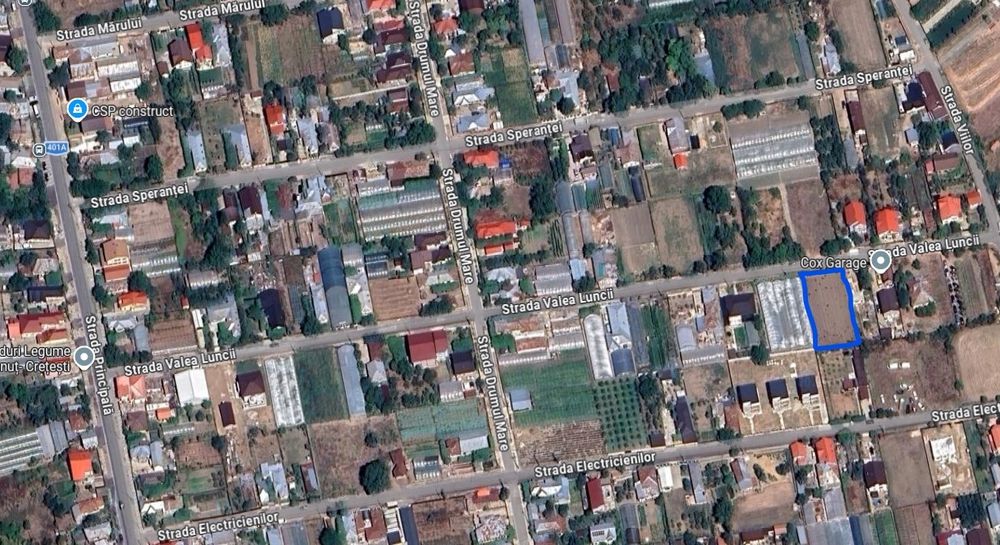 Teren intravilan de vanzare Cretesti