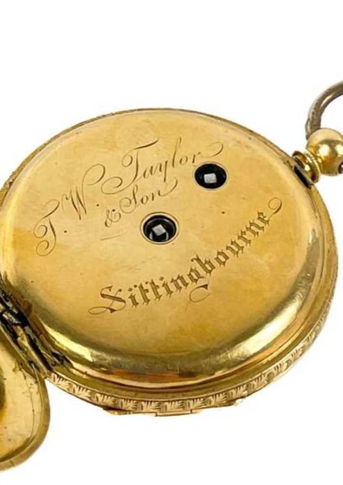 Златен джобен часовник 18 ct. !!!