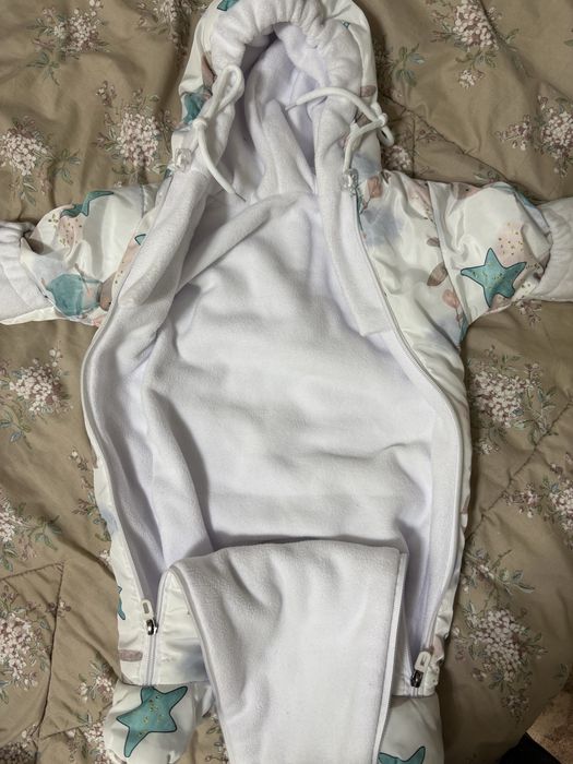 Комбинезон осенний 0-6 мес