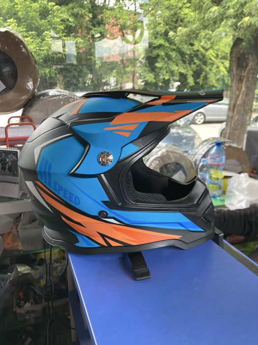 Нова Кросова Каска С, М/ каска Крос Мотор S, M 55-56, 57-58