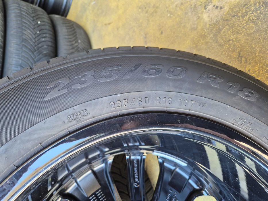 Roti Jante Anvelope VARA - 235/60/18 5x112 - OEM Mercedes GLC GLK W253 - Anvelope Pirelli Originale Senzori Presiune !