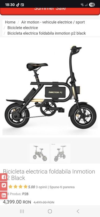 Bicicleta electrica Imotion P2