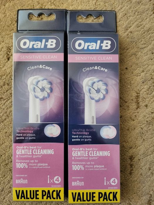 Pachet 3 rezerve capete periuta electrica Oral B ADULTI SENSITIV CLEAN