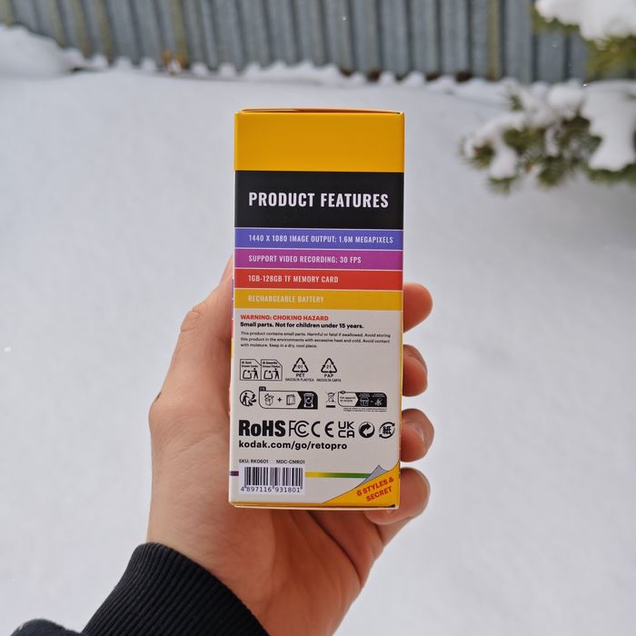 Kodak Charmera мыльница брелок