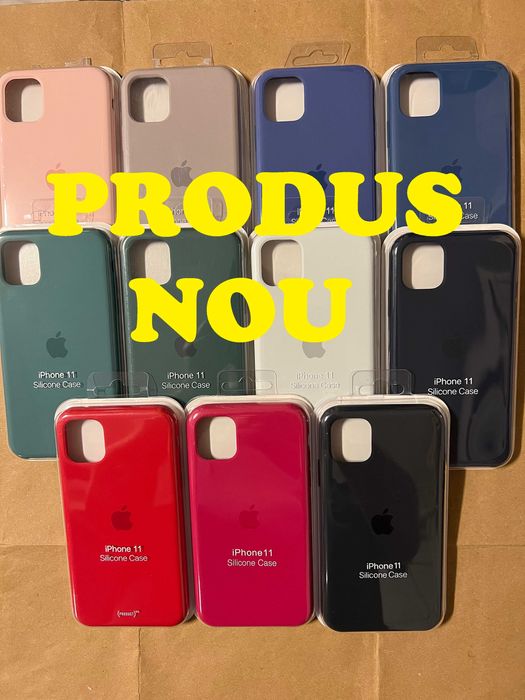 6 Husa iPhone Silicon 11/12/13/14/15/16 Plus Pro Max 8XR X Max Carcasa