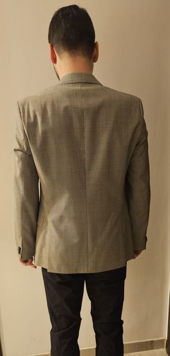 Sacou gri Hugo marime 46 / M
