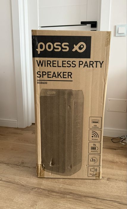 Boxa portabila 600w Poss