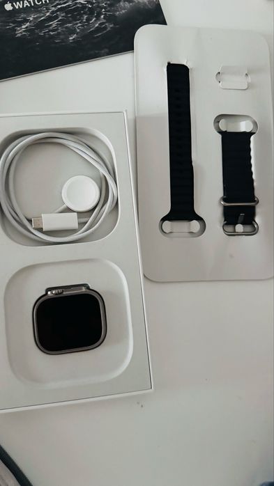 Apple Watch Ultra 1 GPS+ Cellular , 49mm, cutie+accesorii /curele