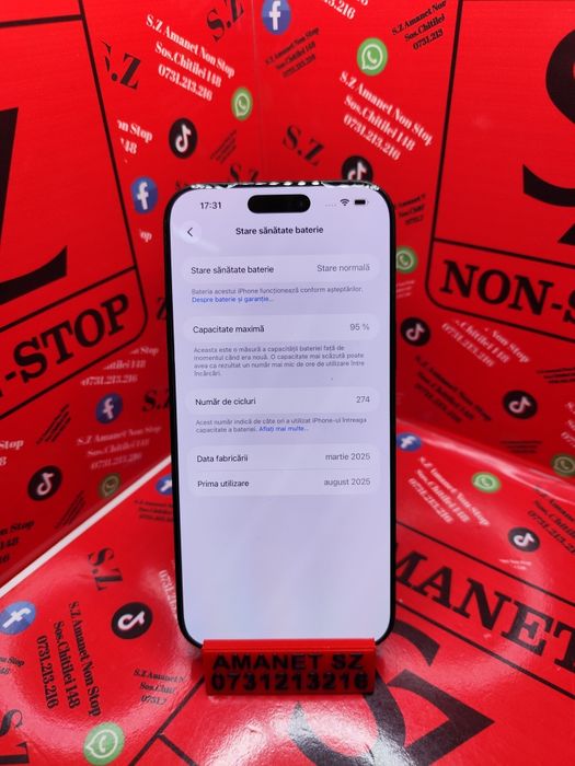 iPhone 16 Pro Max Amanet SZ Non Stop