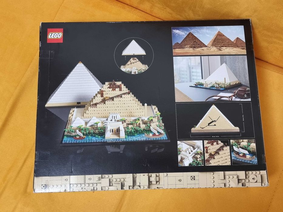 LEGO Architecture Marea piramida din Giza 21058, 1476 piese