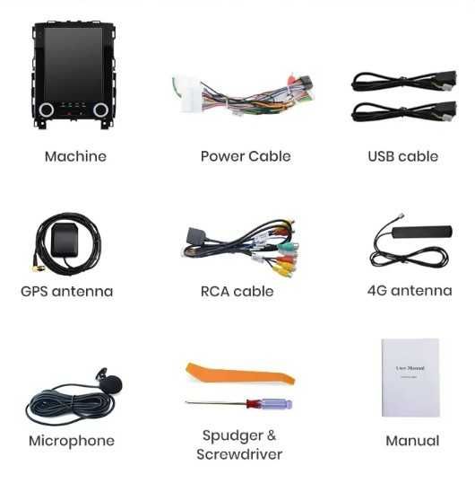 Navigatie Renault Megane 4 Android 13 Tip Tesla . Carplay