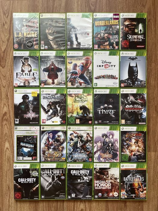 Игры на Xbox 360 лицензия