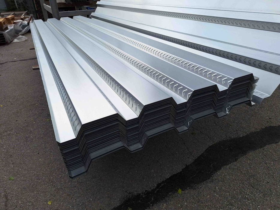 Оставащ кофраж от трапецовидна поцинкована ламарина TR50, TR73 и TR100