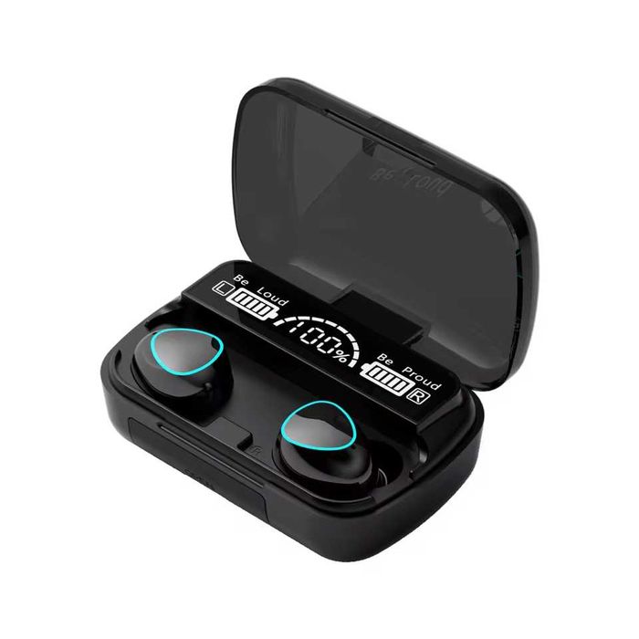 Безжични слушалки M10, TWS, Bluetooth 5.1, 2000mAh батерия