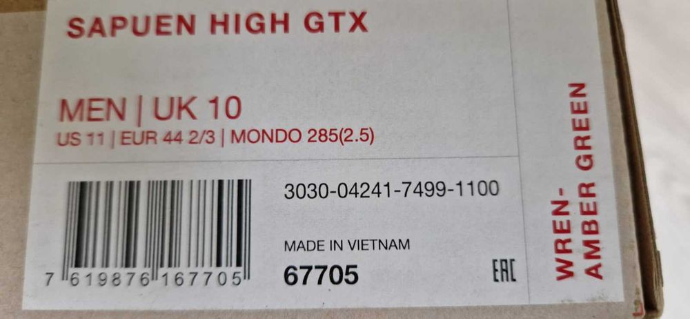 Bocanci Mammut GTX masuri 42 si 44 Sapuen salewa salomon ghete munte