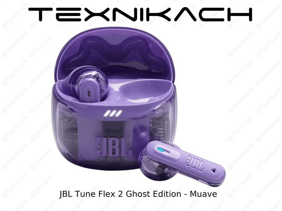 Новый • JBL Tune Flex 2 Ghost Edition • Доставка