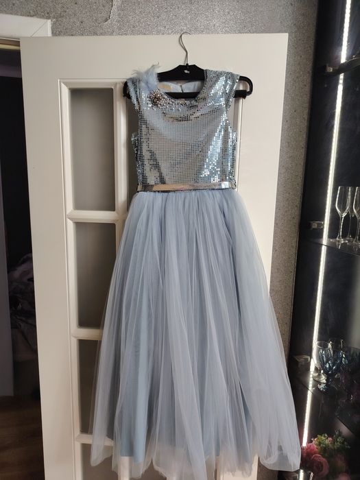 Бальное вечернее платье для девочки  10-14 лет